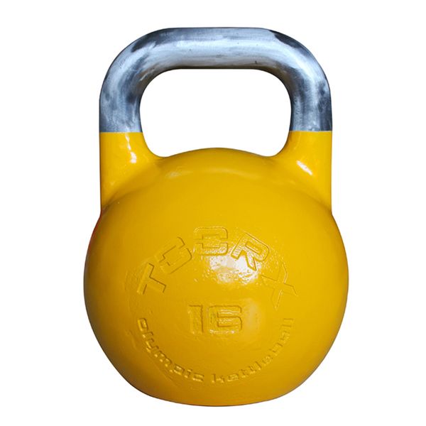 TOORX KETTLEBELL 16 kg žlutá