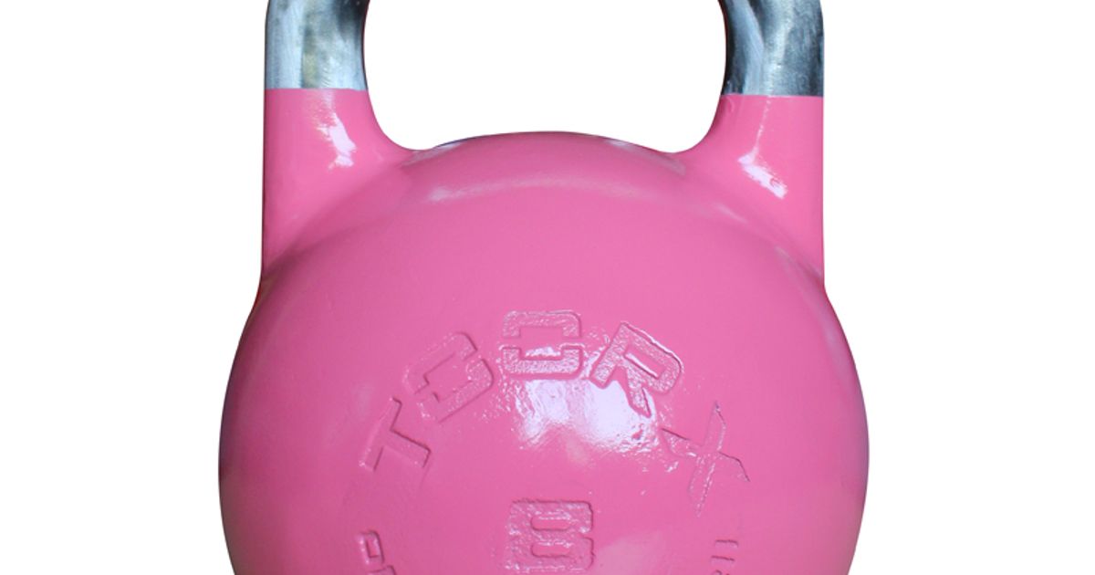 Toorx Kettlebell In Vinile Da 8 Kg – Colore Arancione, Rivestimento Resistente Per Fitness E Allenamento Funzionale - 4
