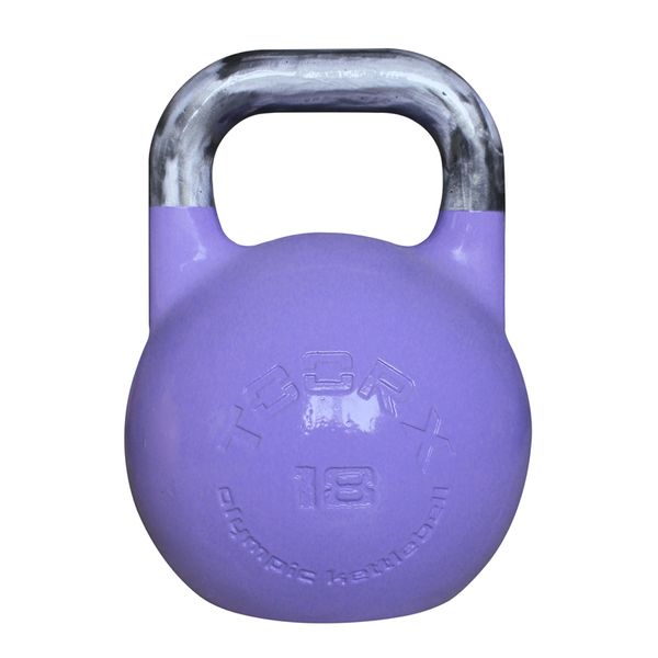 TOORX KETTLEBELL 18 kg světle fialová